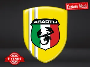Fiat Abarth Firmenlogos Robust Hochwertig Professionell Auto